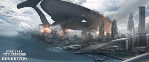 Star Trek Into Darkness Xbox SmartGlass USS Vengenace crash concept art